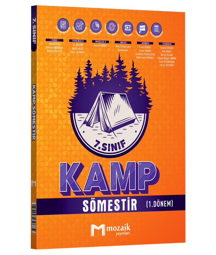 7.SINIF MOZAİK SÖMESTİR (1.DÖNEM) KAMP - 2025-26